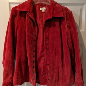 Ladies leather suede jacket/Blazer